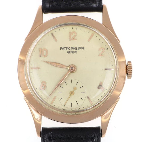 Montre Patek Philippe Calatrava 565R - Montre vintage en or rose 18 carats 58 Facettes