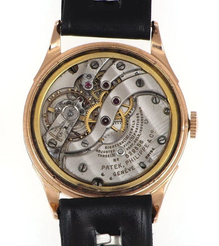 Montre Patek Philippe Calatrava 565R - Montre vintage en or rose 18 carats 58 Facettes