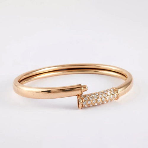 Bracelet Van Cleef & Arpels - Bracelet en or jaune et diamants 58 Facettes