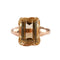 Bracelet Bracelet jonc années 50 en or jaune 750 et citrine 58 Facettes