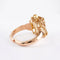 Bracelet Bracelet jonc années 50 en or jaune 750 et citrine 58 Facettes