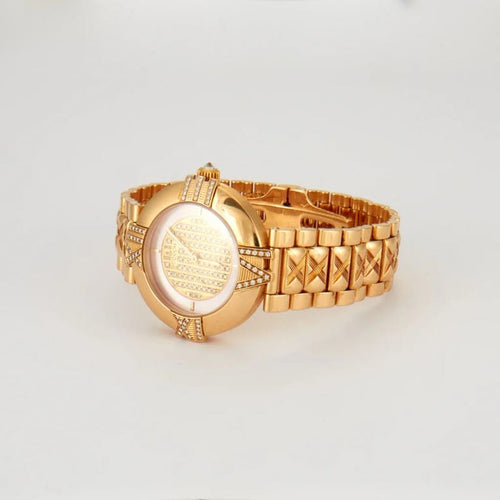 Montre Corum - Montre en or jaune et diamants 58 Facettes