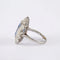 Bague 53 Bague années 1930 en platine au saphir et diamants 58 Facettes