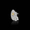 Boucles d'oreilles Boucles d'oreilles papillon en or blanc, or jaune et diamants 58 Facettes C4