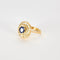 Bague 52 Bague tourbillon en or jaune 18 carats, saphir de Ceylan et diamants 58 Facettes 1-0000109/15