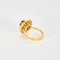 Bague 52 Bague tourbillon en or jaune 18 carats, saphir de Ceylan et diamants 58 Facettes 1-0000109/15