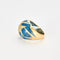 Bague 53 Bague étoile en or jaune 18 carats et diamants 58 Facettes 1-0000130/2