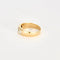 Bague 57 Bague en or jaune 14k sertie de 3 diamants taille ancienne 58 Facettes 1-0000171/4