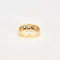 Bague 57 Bague en or jaune 14k sertie de 3 diamants taille ancienne 58 Facettes 1-0000171/4