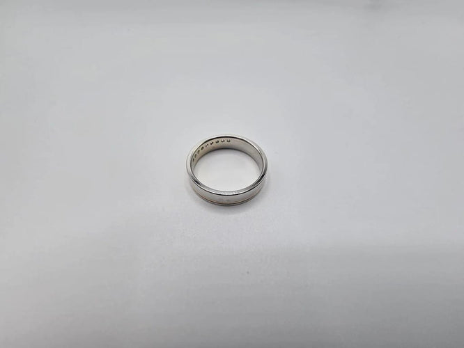 Bague 56 Bague sertie de diamants en or blanc, jaune et rose 18k 58 Facettes 1-0000636/2