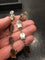 Boucles d'oreilles Pendants d’oreilles « Têtes de mort » en or noirci 18 ct rubis et diamants noirs 58 Facettes
