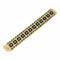 Bracelet Zancan - Bracelet articulé en or jaune 18k, onyx, émeraudes et diamants 58 Facettes