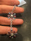 Pendentif Pendentif flocons de neige en or gris 18 carats serti de diamants 58 Facettes