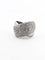 Bague 61 Bague en or blanc 18 carats sertie de diamants 3,50 ct 58 Facettes