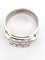 Bague 61 Bague en or blanc 18 ct sertie de diamants taille baguette 58 Facettes