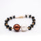Bracelet Bracelet - Perles et spinelles noires en or jaune 18K 58 Facettes UKA000099FV