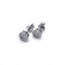 Bague Boucles d'oreilles solitaires - Diamants naturels en or blanc 18 ct 58 Facettes UKA000084GM