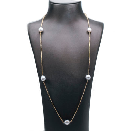 Collier Collier - Perles naturelles en or jaune 18K 58 Facettes UKA000098FV
