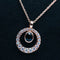 Collier PEACE - Collier en or jaune 18K avec diamants et saphir 58 Facettes UKA000097FV
