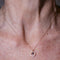 Collier PEACE - Collier en or jaune 18K avec diamants et saphir 58 Facettes UKA000097FV
