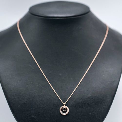 Collier PEACE - Collier en or jaune 18K avec diamants et saphir 58 Facettes UKA000097FV