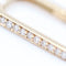 Boucles d'oreilles Boucles d’oreilles créoles - Diamants en or jaune 18 K 58 Facettes UKA000094FV