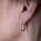Boucles d'oreilles Boucles d’oreilles créoles - Diamants en or jaune 18 K 58 Facettes UKA000094FV