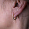 Boucles d'oreilles Boucles d'oreilles créoles en or jaune 18 K et diamants 58 Facettes UKA000093FV