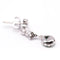 Boucles d'oreilles Pendantes - Boucles d’oreilles en or blanc 18 K, émeraudes et diamants 58 Facettes UKA000091FV
