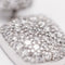 Boucles d'oreilles Boucles d’oreilles pavées de diamants en or blanc 18 K 58 Facettes UKA000089FV