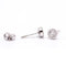 Boucles d'oreilles Boucles d’oreilles dormeuses - or blanc 18 K et diamants 58 Facettes UKA000090FV