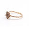 Bague 53.5 Bague fleur - diamants bruns en or rose 18 K 58 Facettes UKA000101LF