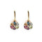 Boucles d'oreilles Rainbow - Boucles d’oreilles en or jaune 18K, diamants et pierres fines 58 Facettes UKA000103LF