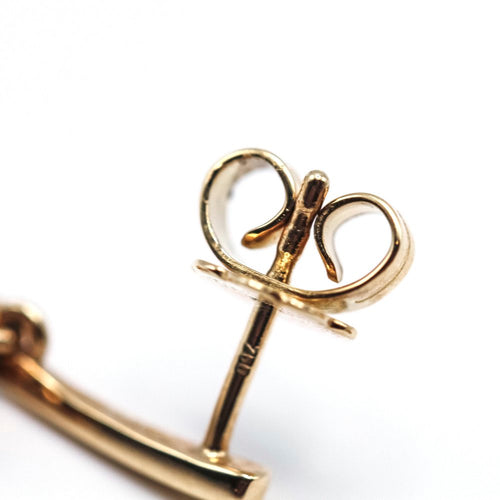 Boucles d'oreilles Rainbow - Boucles d’oreilles en or jaune 18K, diamants et pierres fines 58 Facettes UKA000103LF