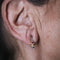 Boucles d'oreilles RAINBOW - Boucles d’oreilles longues en or jaune 18K et gemmes 58 Facettes UKA000104LF