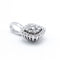 Pendentif Square - Pendentif en or blanc 18K et diamants 58 Facettes UKA000107LF