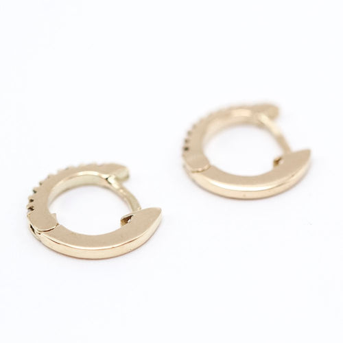 Boucles d'oreilles Boucles d’oreilles créoles - Diamants en or jaune 18K 58 Facettes UKA000110LF
