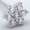Bague Boucles d'oreilles puces solitaires en or blanc 18K et diamants 0,15 ct 58 Facettes UKA000111LF