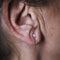 Bague Boucles d'oreilles puces solitaires en or blanc 18K et diamants 0,15 ct 58 Facettes UKA000111LF