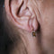 Boucles d'oreilles Boucles d’oreilles monacale avec diamants et citrines en or jaune 18K 58 Facettes UKA000112LF