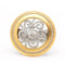 Bague 53.5 AVENNE - Bague en or bicolore 18 ct et diamants 58 Facettes D359740LF