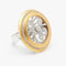 Bague 53.5 AVENNE - Bague en or bicolore 18 ct et diamants 58 Facettes D359740LF