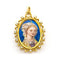 Pendentif Médaille Vierge - Pendentif en or jaune 18 carats et diamants 58 Facettes D359667LF