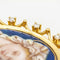 Pendentif Médaille Vierge - Pendentif en or jaune 18 carats et diamants 58 Facettes D359667LF