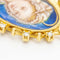 Pendentif Médaille Vierge - Pendentif en or jaune 18 carats et diamants 58 Facettes D359667LF