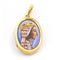Pendentif Médaille Vierge de Montserrat en or jaune et émail 58 Facettes D359724LF