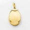 Pendentif Médaille Vierge de Montserrat en or jaune et émail 58 Facettes D359724LF