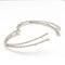 Bracelet RAY - Bracelet rigide en or blanc 18 ct et diamants 58 Facettes D359739LF