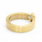 Bague 54.5 Niessing Reverse - Bague en or jaune 18 carats et diamant 58 Facettes D359998JC