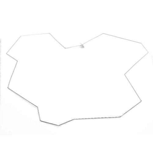 Collier Niessing - Collier design creux en platine 950 58 Facettes D359997JC